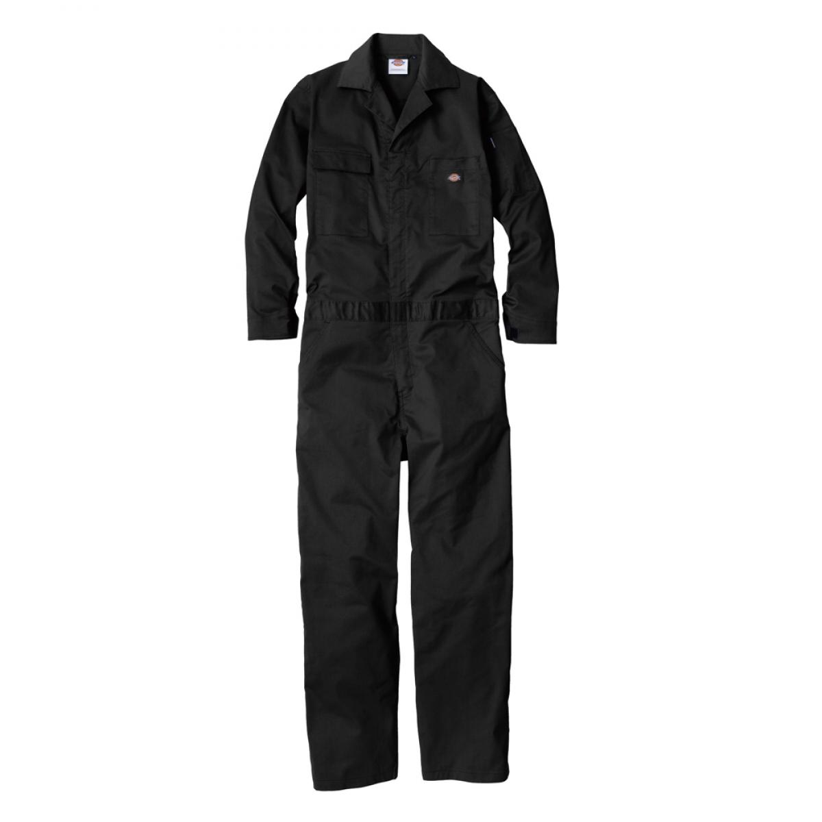 Dickies ディッキーズ T/Cストレッチ ツナギ ブラック XL D-676 長袖 吸汗 速乾 コーコス信岡 作業服 作業 5,789円