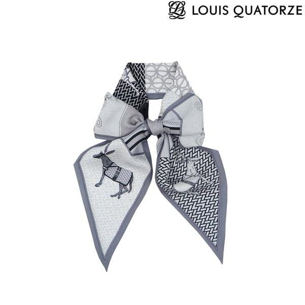 (1BSL175BL) シルクバンドゥスカーフ ブリトンブラック