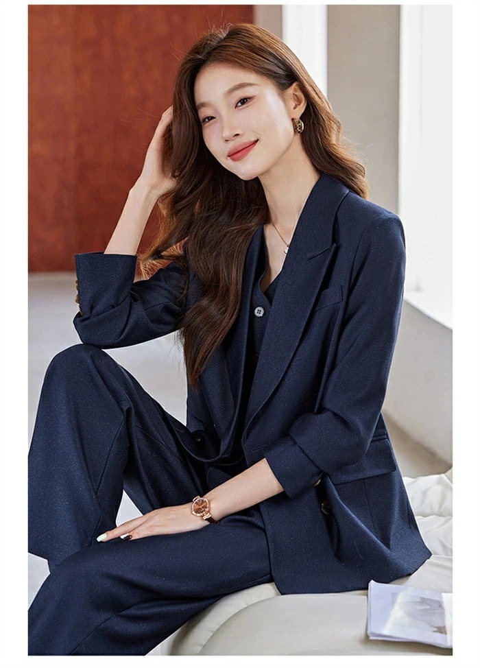 スーツパンツスーツ上下セッ テーラードジャケット&ベスト&ワイドパンツ スーツ セットアップ フォーマルスーツ 3点/2点セット ビジネススーツ ママコーデ レディーススーツ セレモニースーツ パンツ