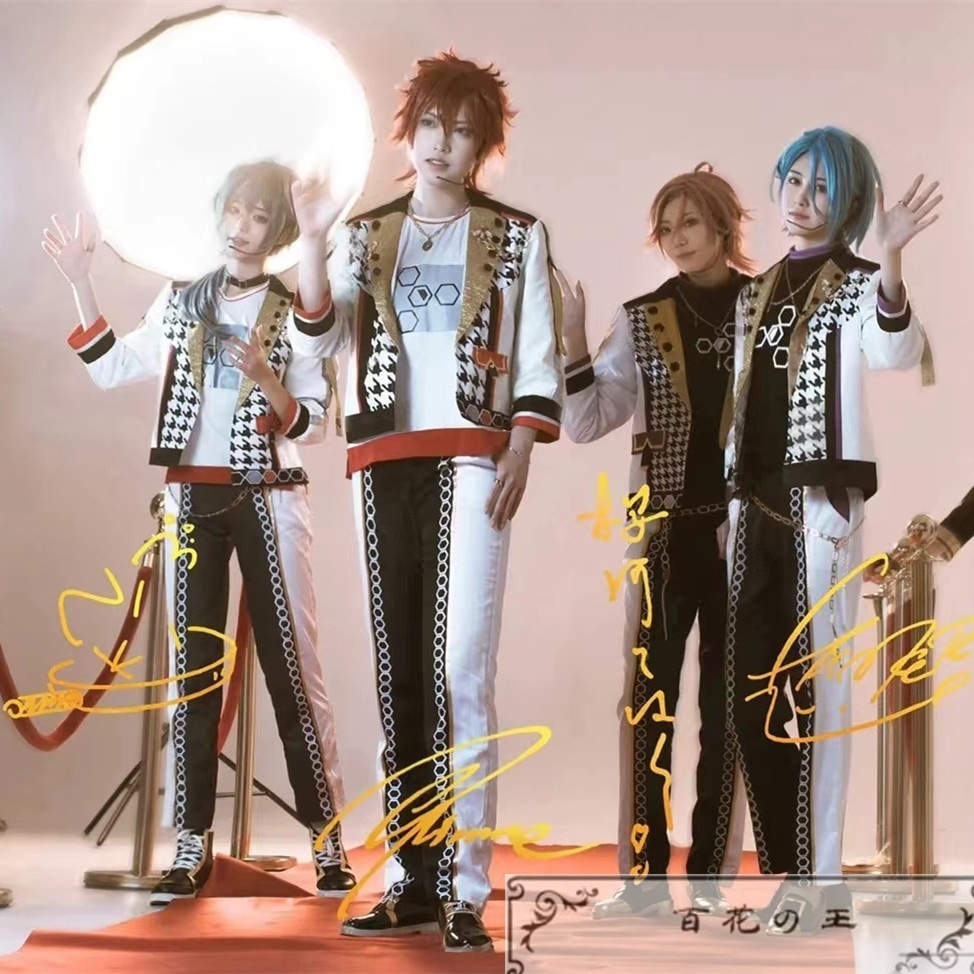 ES あんさんぶるスターズ ユニットソングCD Crazy:B HIMERU 天城 燐音 桜河こはく 椎名 ニキ コスプレ衣装 コスチューム