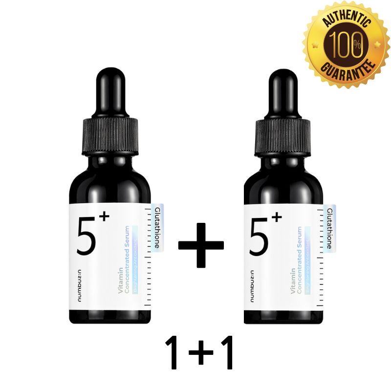 【韓国公式正規品】5番グルタチオンC 跡アンプル 1+1,30ml+30ml 透明な肌 明るい