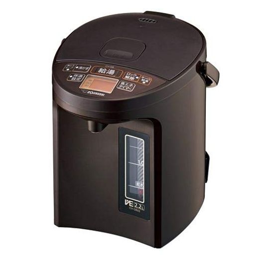 象印マホービン 電気ポット 2.2L ブラウン CV-GB22-TA