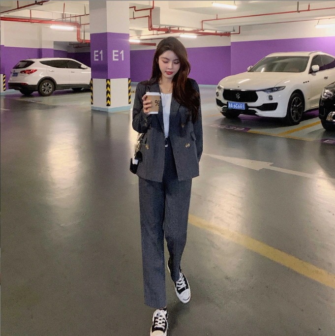 パンツスーツ パンツスーツ 再々入荷 圧倒的な人気 セットアップ レディース 秋冬 パンツ ロング