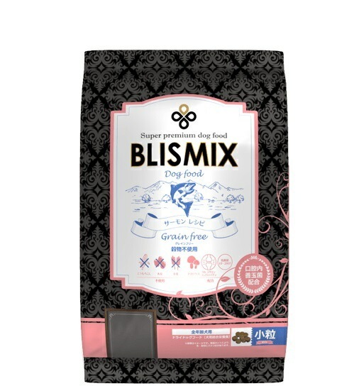 ブリスミックス グレインフリー サーモン小粒(犬用)6kgおやつのプレゼント付き【ドッグフード】【正規品】