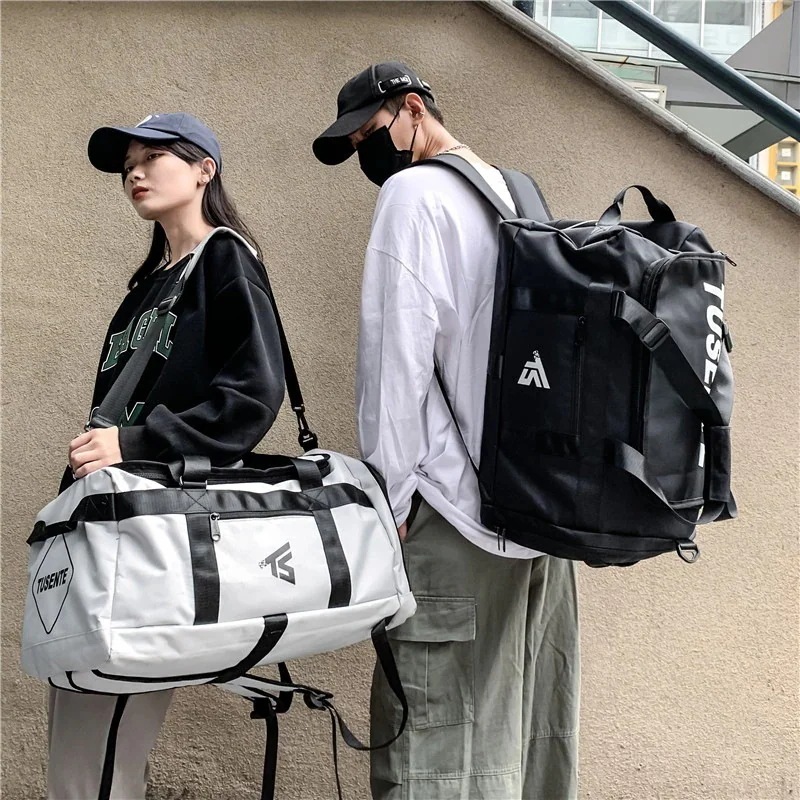 バスケットボールバッグ カップル 旅行 ボストンバッグ 男女兼用 2way 肩掛け ショルダーバッグ バックパック 大容量 多機能 遠足 登山 スポーツバッグ エクササイズ