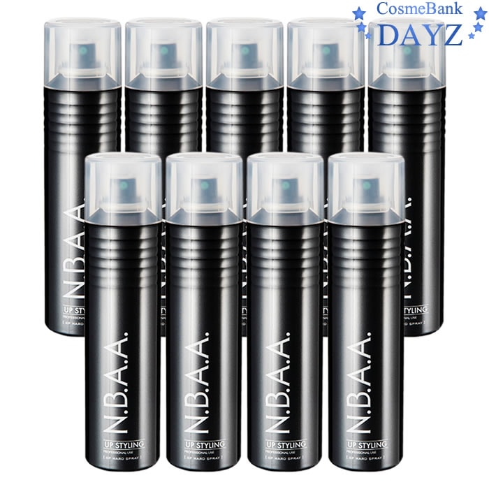 N.B.A.A アップスタイリング スーパーハードスプレー 165g 9点セットヘアスタイリング剤ヘアスプレースーパーハードスプレースプレージェニュイン航空便不可商品