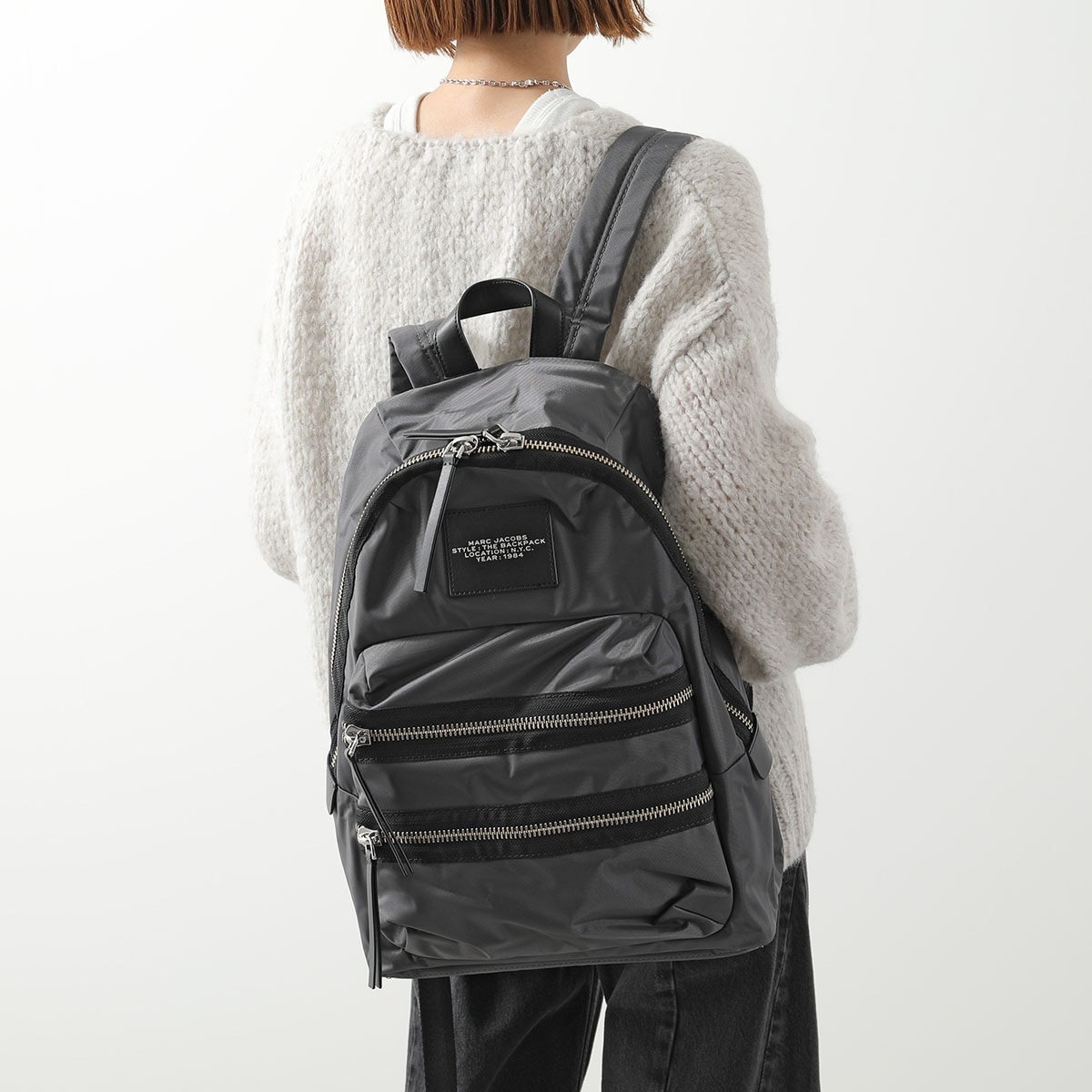 MARC JACOBS マークジェイコブス バックパック LARGE BACKPACK ラージ 2F3HBP028H02 レディース ナイロン 軽量 A4 バッグ 鞄 061/DARK-SHADOW 26,692円