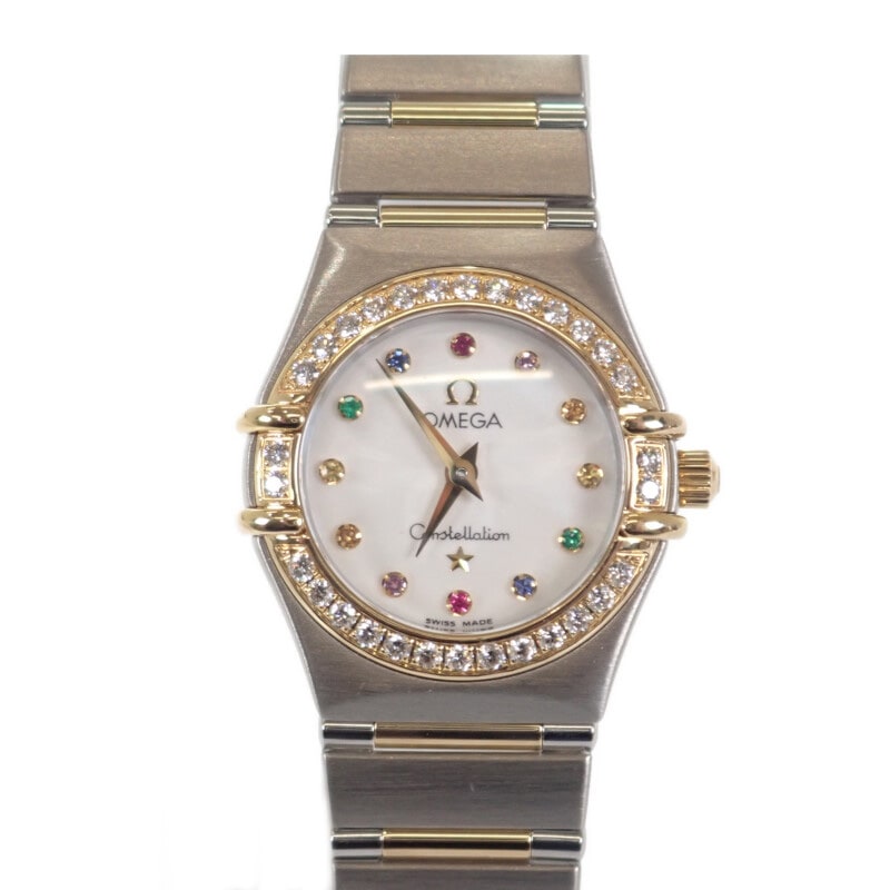 コンステレーションミニ アイリス 1367.79 腕時計 ステンレススチール クオーツ ホワイトシェル文字盤 レディース【ABランク】 211,900円