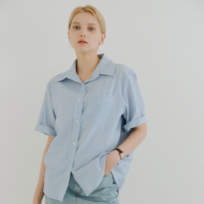 ストライプベーシックシャツ(STRIPE BASIC SHIRT)