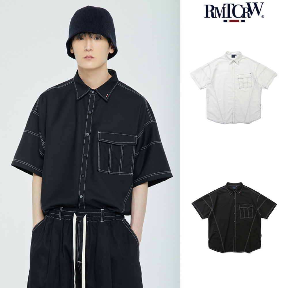 【ROMANTIC CROWN】FRONT POCKET WORK SHIRT