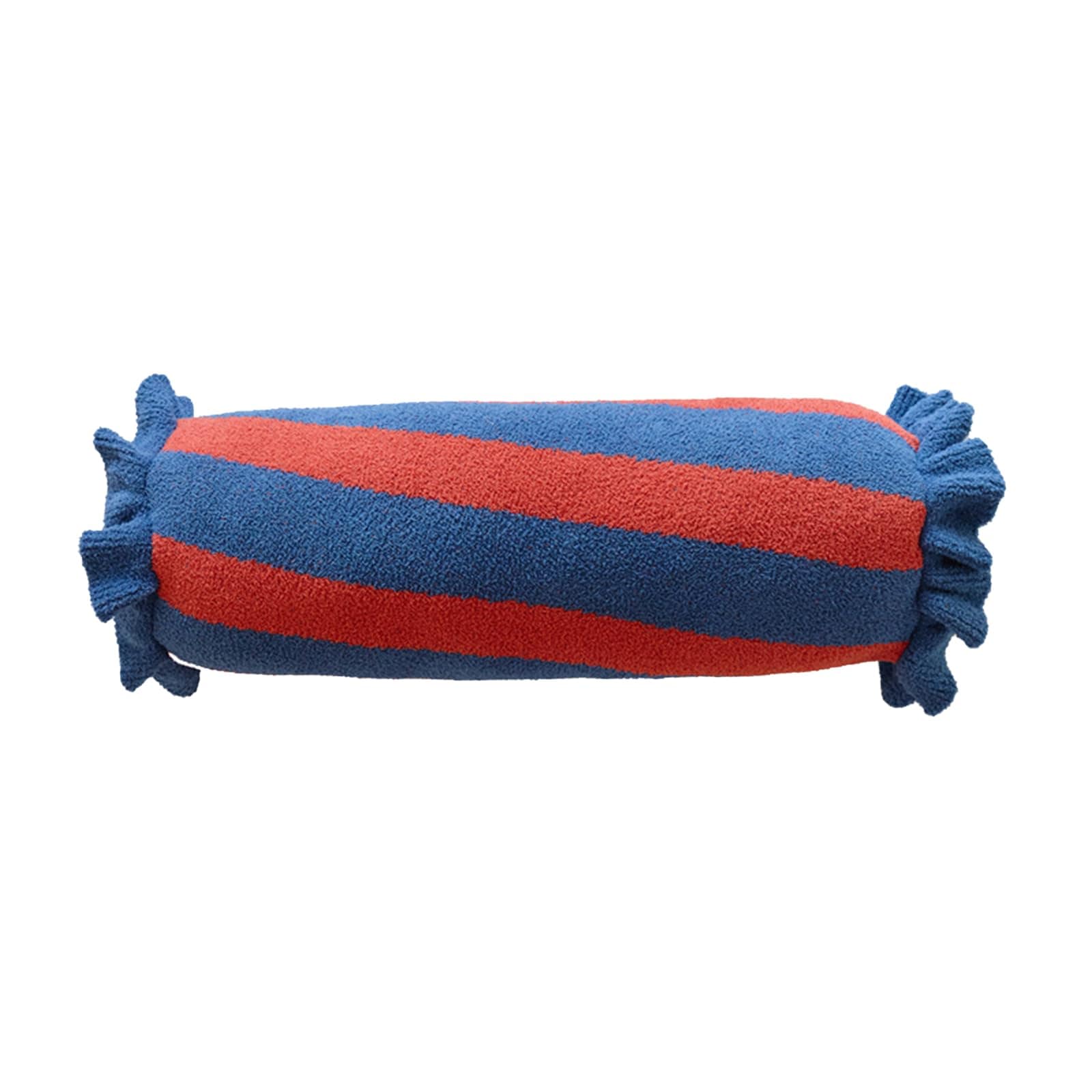 MOKOYA もこもこキャディー抱き枕 可愛い はぐもっちクッション 大きい 22x70cm 芯入り 赤青