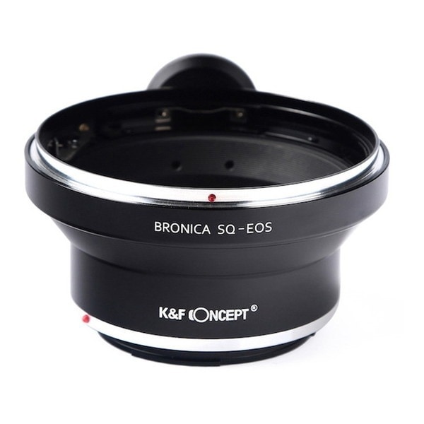 KF-BSQEF [マウントアダプター (ブロニカSQマウントレンズ キヤノンEFマウント変換)]