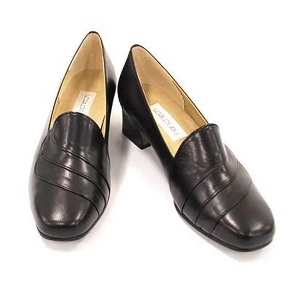 パンプス レディースシューズ レディースファッション 靴 フォーマルにも オールレザー カジュアルパ