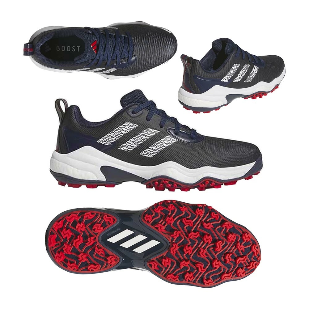 コードカオス25 スパイクレスシューズ IH8447 ネイビー/ホワイト/レッド 2025