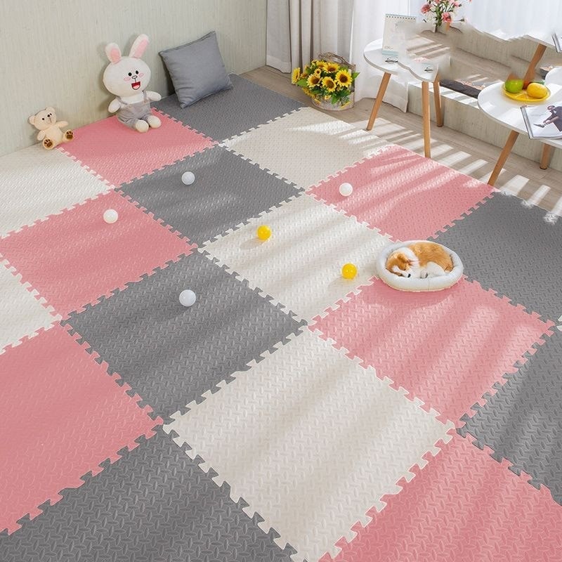 ジョイントマット 30x30cm 40 枚 床暖房対応 防音 防水 ソフト ベビーマット プレイマット フロアマット