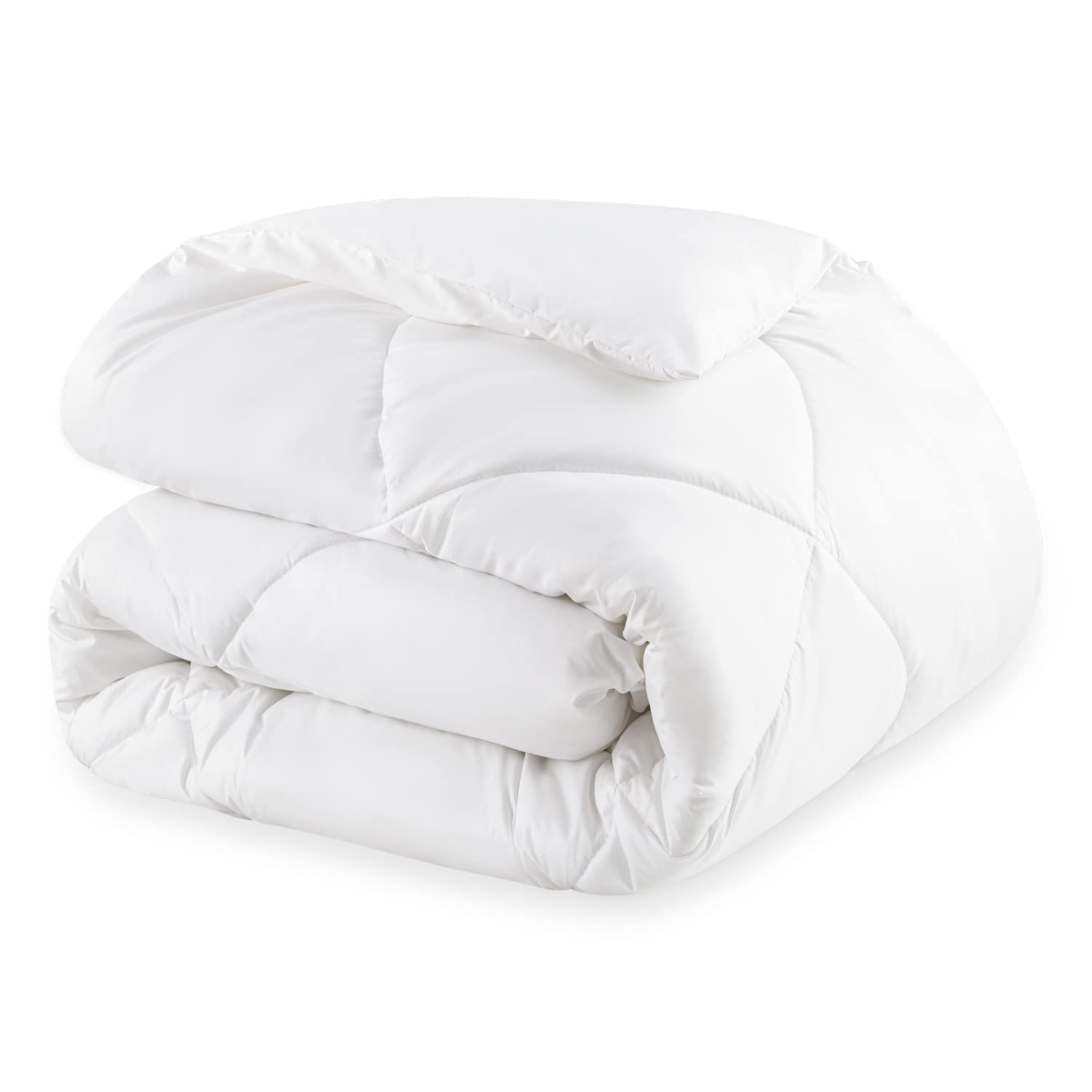 クモリ(Kumori) 掛け布団 冬用 厚め シングル あったか TEIJIN中わた使用 軽量 ふわふわ 通気 保温 洗える 掛けふとん オールシーズン ホワイト 2.3kg 150X210cm