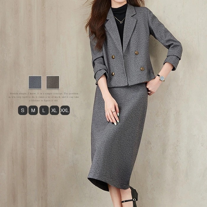 スーツ レディース スーツセット スカート ロング丈スカート ビジネススーツ スカートスーツ 上下セット フォーマル 上品 入学式 洗える ジャケット スカート 2点セット スカートドレス オフィス