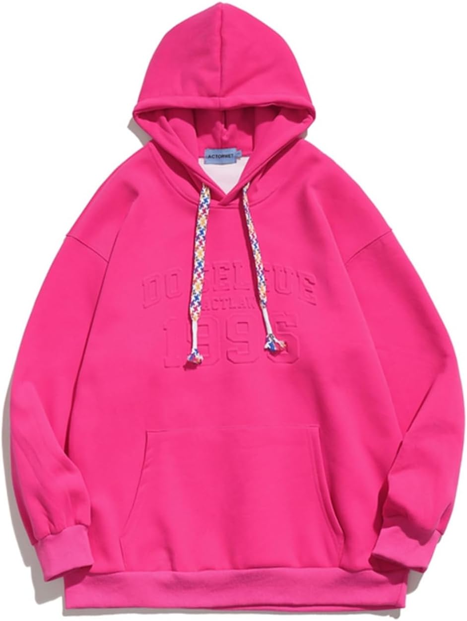 パーカー アルファベット柄 ペアルック レディース メンズ フルオーバー 長袖 無地 フード付き 4カラー ポケット付き トレーナー 秋 春 個性的 カジュアル ルームウェア 普段着