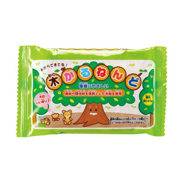（まとめ）銀鳥産業 木かるねんど 標準約120g(×50セット) 6,143円