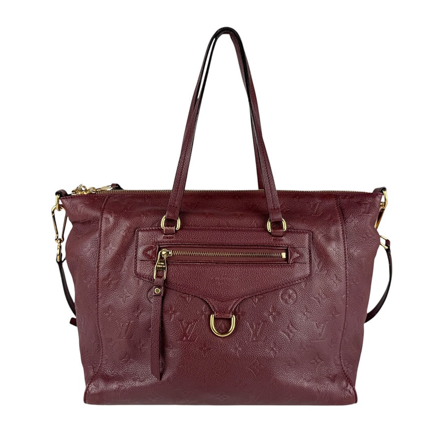 ルイ ヴィトン LOUIS VUITTON 2Wayバッグ ショルダーバッグ モノグラムアンプラント ルミニューズPM モノグラムアンプラント ボルドー ゴールド レディース M94046 z6635