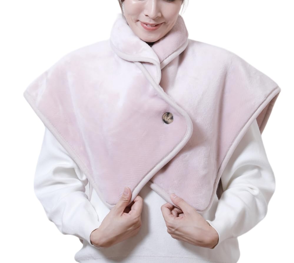 マグマパワー 肩当て 毛布 ピンク 男女兼用【 鹿児島県桜島の火山灰を使用 】吸湿発熱 日本製 静電気防止 寝るとき 暖かい 肩 冷え 防寒 冬 ギフト 寝具 就寝 軽量 眠りの専門店マイまくら (ピ