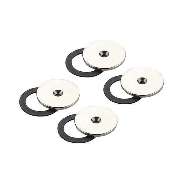 （まとめ）エレコムスイッチングハブ用オプションマグネット EHB-EX-MG4 1セット(×2セット)