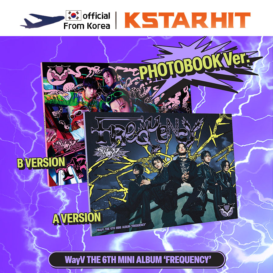 (Photo book Ver./ 2種セット) WayV - FREQUENCY (6枚目のミニアルバム)