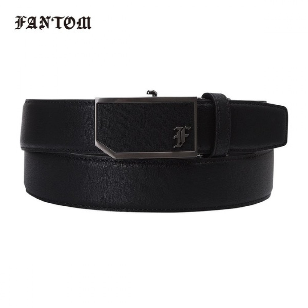 (Phantom) メンズメタルロゴ自動ベルト