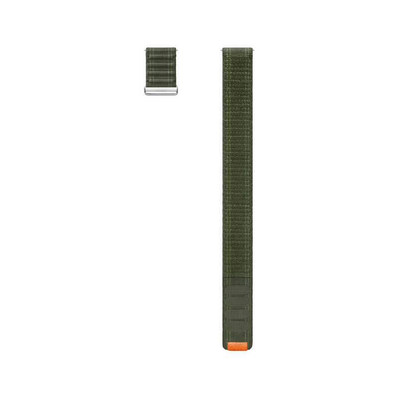 GALAXY　(サムスンGalaxy純正)Galaxy Watch7 Fabric Band (S/M) Samsung(サムスン) Green　ET-SVL30SKEGJP