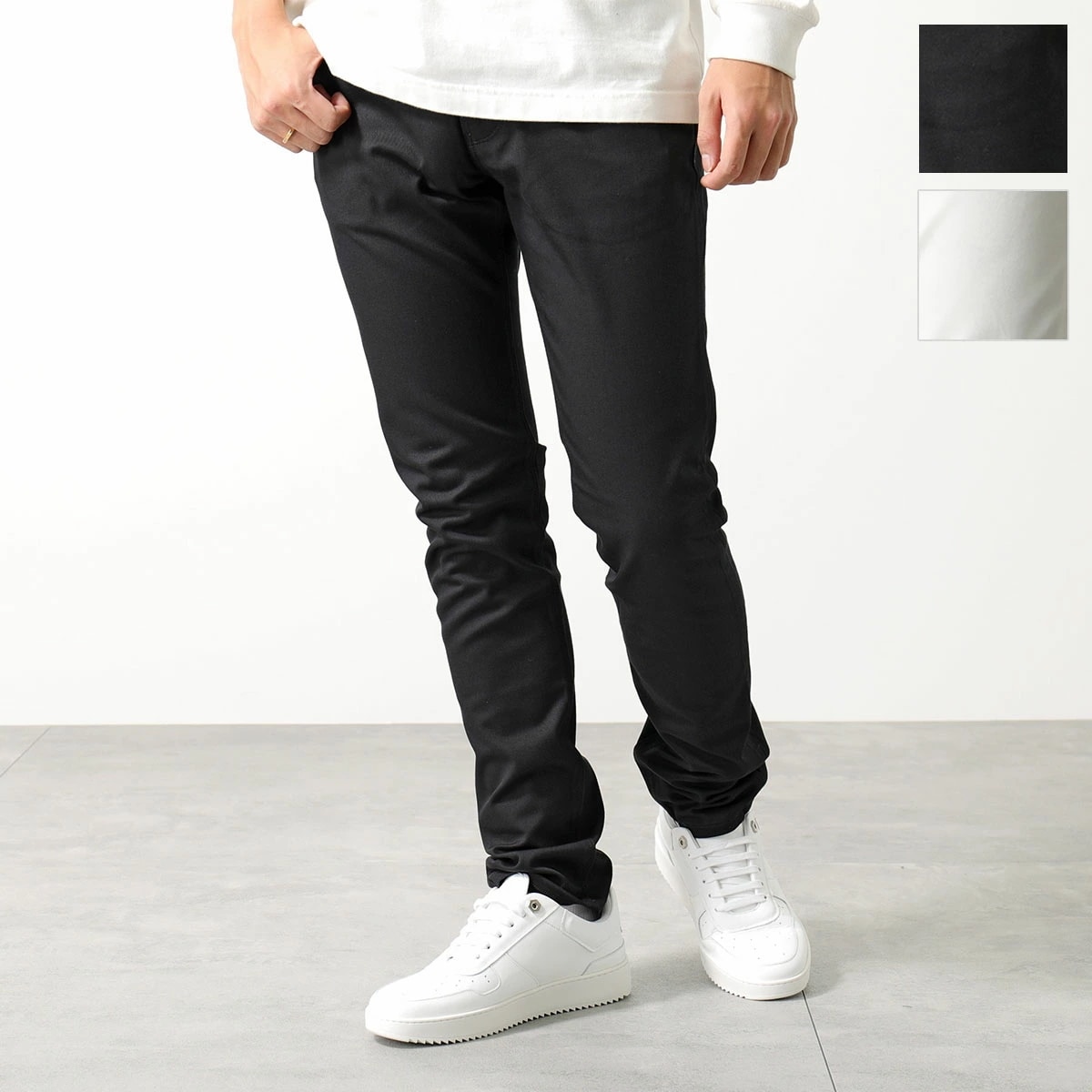 EMPORIO ARMANI エンポリオアルマーニ デニム 8N1J06 1NJ9Z メンズ ストレッチコットンジーンズ Ｇパン イーグルロゴメタル カラー2色