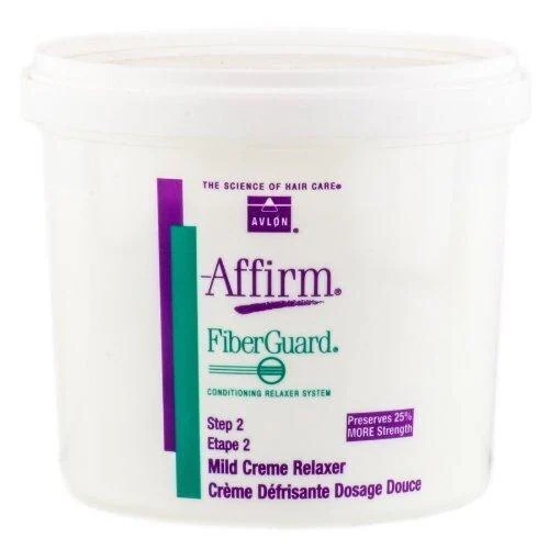 Avlon Affirm FiberGuard Creme Relaxer -Option Mild