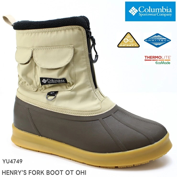 ヘンリーズフォーク ブーツ オムニテック オムニヒートインフィニティ YU4749-247 Canvas Tan HENRY’S FORK BOOT OT OHI 撥水 防水 保温