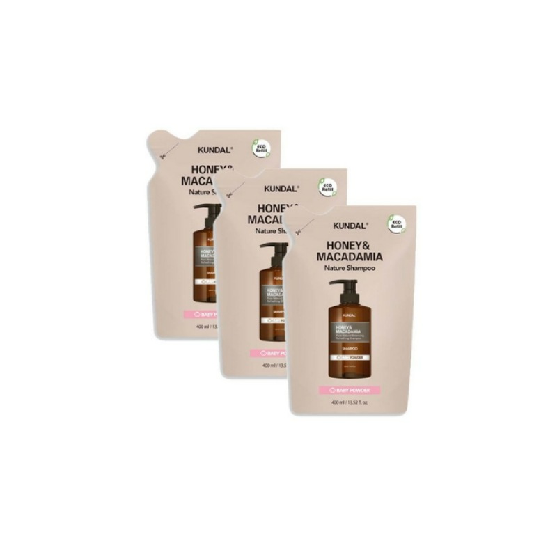 トリートメント レフィルパック ベビーパウダー 400ml 3個