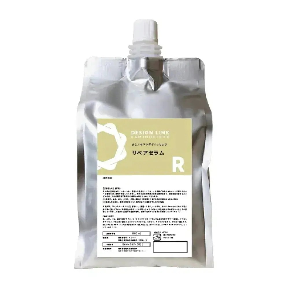 [国内正規品] カミノキヲク デザインリンク　リペアセラム 1000ml KaMiNoKiOKu 酸性ストレート 髪質改善 GMT システアミン アセチルシステイン プラチナコロイド メドフォーム