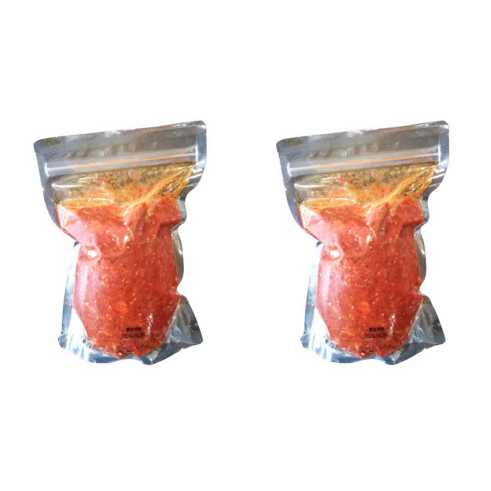 【クール便】日本産 タラチャンジャ　1kg 2個セット　SESE 日本産 特製 チャンジャ 無添加 本場の味 国内生産 鱈チャンジャ ちゃんじゃ 国内生産 手作り 伝統 特製 タラチャンジャ 1