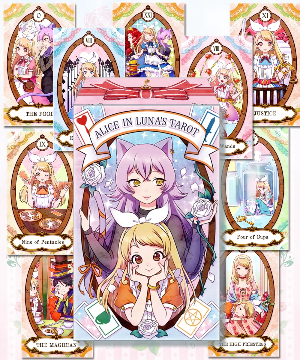ALICE IN LUNA S TAROT アリス イン ルナズ タロット タロットカード 日本語解説書付き 初心者向け