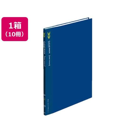 クリヤーブックK2固定式サイドスローA4 20ポケット 青10冊 コクヨ K2ﾗ-SK20B 4,931円