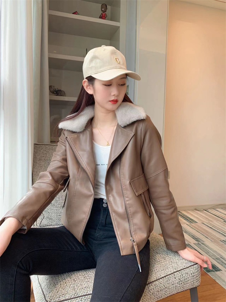 激安セール 革 ライダース 革服 新作 2023年秋 ジャケット 快適である コート シンプル トレンド修身 スリム 革ジャン 短いスタイル