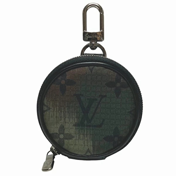 ルイヴィトンカモフラージュ ポルト クレ・ポーチ MP2711 コインケース 財布 【中古】