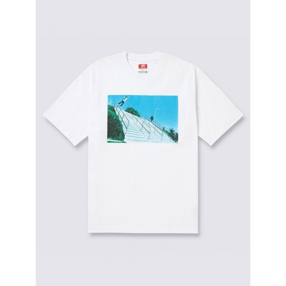 VANS スケートローリーリップスライドハンドレール 25th Tシャツ VN000QG9WHT1