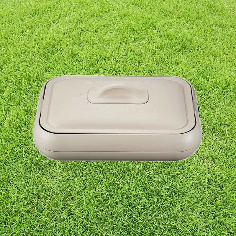 recolte レコルト ホットプレート たこやき器 たこ焼きプレート コンパクト フラットプレート 丸洗い可能 洗いやすい おしゃれ 温度調節機能付き 1人暮らしにも ヒーター内蔵 クリームホワイト