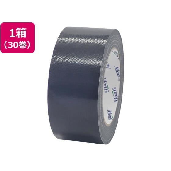 カラー布テープ 幅50mm×長さ25m 黒 30巻 古藤工業 NO890ｸﾛ