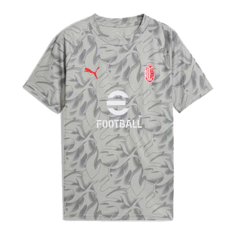 ACM ACミラン 25-26 プレマッチ シャツ 半袖 サッカー ウェア レプリカ 25FW(782388-13)