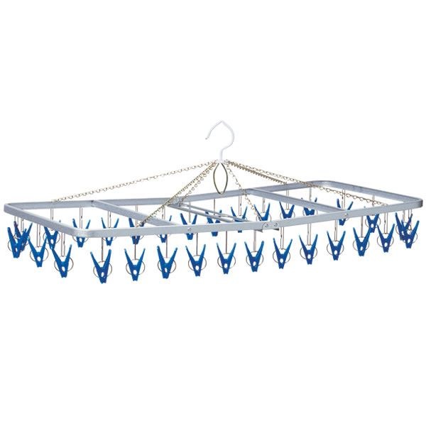 （まとめ）ピンチハンガー 角ハンガー ガルバ 30ピンチ （ 洗濯物干し 洗濯ハンガー ） 10個セット