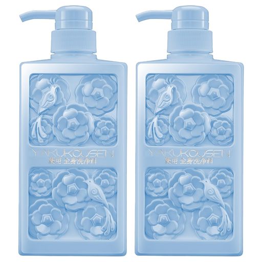 薬酵泉 薬用全身洗浄料 生ローヤルゼリー配合 ベビーブルー 500ML 2本セット