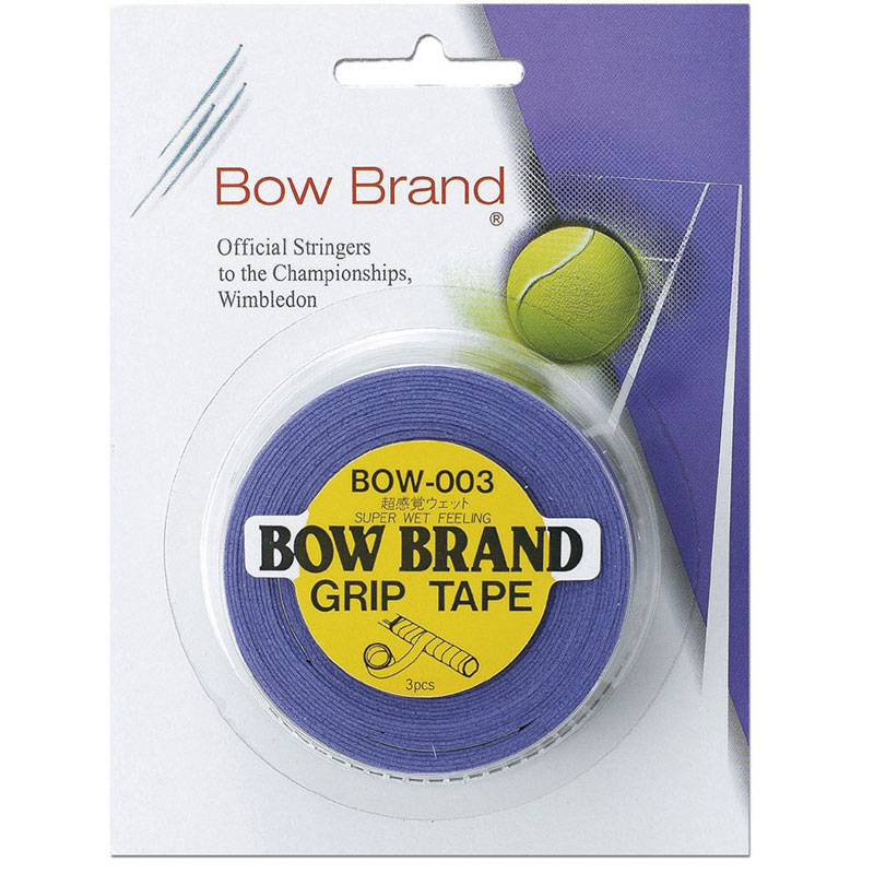 【ロット販売：入り数6】 KIMONY(キモニー) BOW プログリップ テニス グッズ その他 (kgt157-bl)