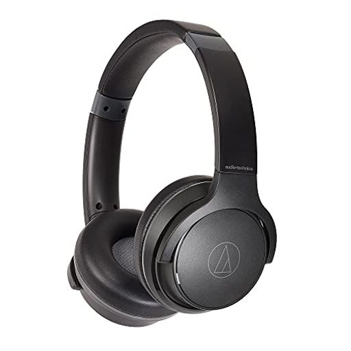 オーディオテクニカ ATH-S220BT BK ワイヤレスヘッドホン BLUETOOTH 最大60時間再生 急速充電 低遅延モード マルチポイント対応 薄型 ATH-S220BT BK ブラック