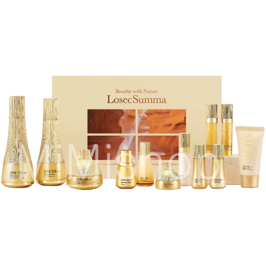 LosecSumma ロセック スンマ 3種企画セット/化粧水＋乳液＋クリーム+サンプル9点付き/韓国コスメロシクスマ