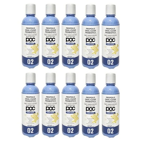 Proオーラルクリアプロポリスプロバイオティクス残渣天然成分ガグル, 600ml, 10個
