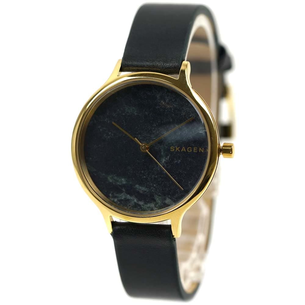 スカーゲン 腕時計 レディース グリーン 大理石 アニータ 薄型 軽量 SKAGEN ANITA SKW2720